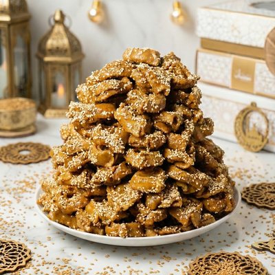 Chebakia Artisanale au Sésame